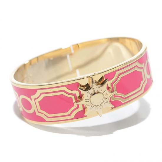 Coach Sun Logo Pink Bracelets BIP - Click Image to Close